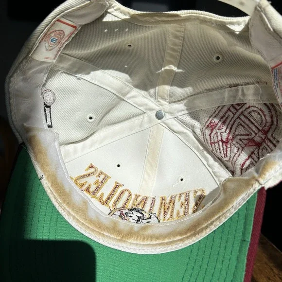 Florida State Seminoles Vintage Sports Specialties Laser Snapback Cap Hat‎